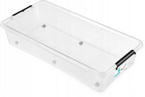 Pojemnik pudło z pokrywką plastik 35 l zamykany