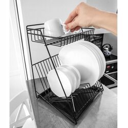 Suszarka do naczyń dwupoziomowa ociekacz do naczyń