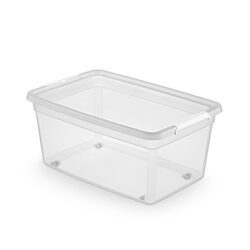 Pojemnik pudło plastikowe pojemniki z pokrywą 40l