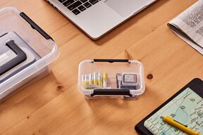 Pojemnik plastikowy organizer pudło box 1,6l