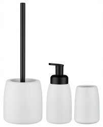 Kubek łazienkowy na szczoteczki do zębów biały