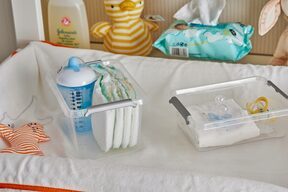 Pojemnik organizer plastikowy antybakteryjny 1,15l