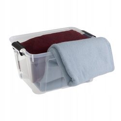 Pojemnik plastikowy z pokrywą pudełko 15l