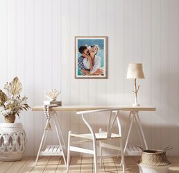 Ramka na zdjęcia 30x45 cm Ramki foto 45x30 brązowa