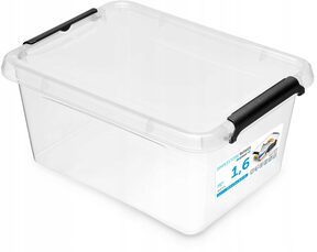 Pojemnik plastikowy organizer pudło box 1,6l