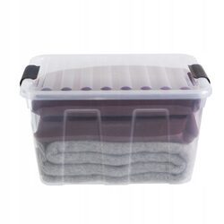 Pojemnik plastikowy z pokrywą pudełko 15l