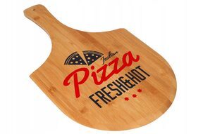 Deska do pizzy serwowania drewniana bambusowa
