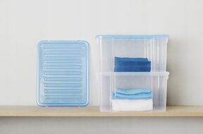 Pojemnik plastikowy organizer z pokrywą K-box 21l