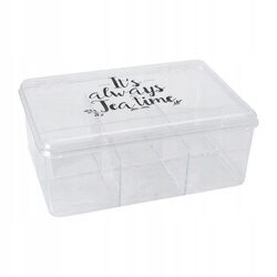 Organizer pojemnik pudełko na herbatę herbaciarka