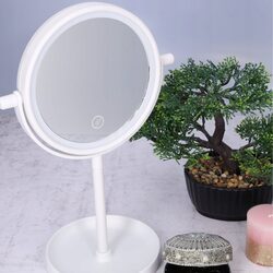 Podświetlane lusterko do makijażu led kosmetyczne