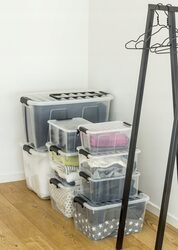 Pojemnik plastikowy z pokrywą pudełko 15l