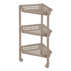 Regał na kółkach szafka półka 3 poziomy