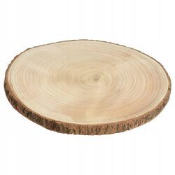 Plaster drewna plastry krążki drewniane podkładka ŚR.27,5-31 cm