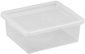 Pojemnik plastikowy z pokrywą organizer 1,5l