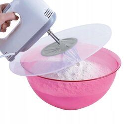 Pokrywka ochronna do miksera osłona do miksowania średnica 30 cm plastikowa