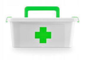 Apteczka organizer na leki pojemnik 6,5l + wkład