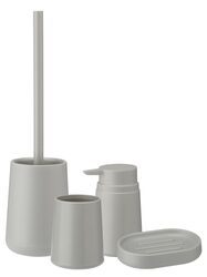 Kubek łazienkowy na szczoteczki szary ROSS