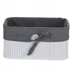 Koszyk bambusowy kosz łazienkowy organizer