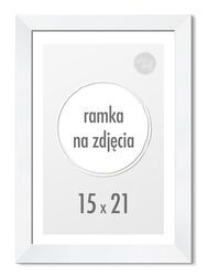 Ramka na zdjęcia 15x21 cm Biała