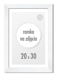 Ramka na zdjęcia 20x30 cm Biała
