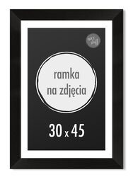 Ramka na zdjęcia 30x45 cm Czarna