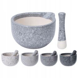 Moździerz kuchenny ceramiczny do przypraw tłuczek