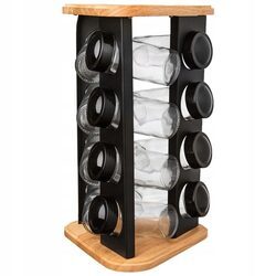 Stojak obrotowy pojemniki półka na przyprawy