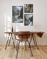 Rama aluminiowa czarna