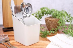 Ociekacz na sztućce przybory organizer pojemnik