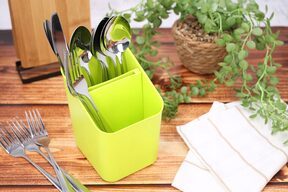 Ociekacz na sztućce przybory organizer pojemnik