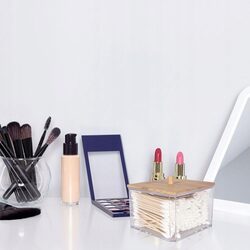 Organizer do łazienki pojemnik na patyczki do uszu