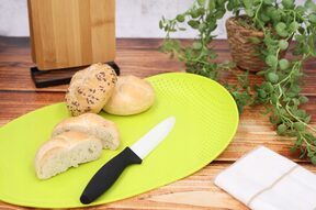 Deska do krojenia z ociekaczem plastikowa kuchenna