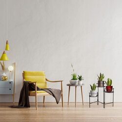 Kwietnik stojący stojak na kwiaty metalowy czarny