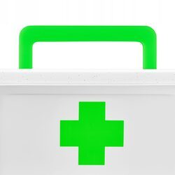 Apteczka organizer na leki pojemnik 6,5l + wkład