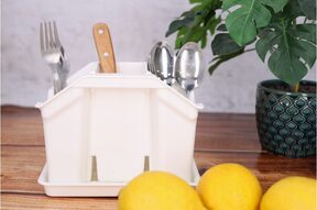 Ociekacz na sztućce pojemnik przybory organizer