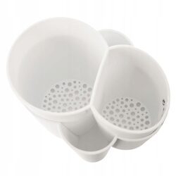 Suszarka na sztućce biały oragnzier organizer