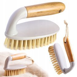 Szczotka do szorowania czyszczenia z rączką bambus