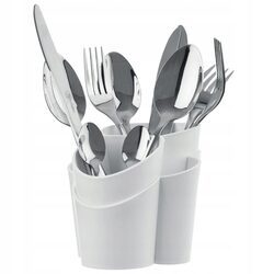 Suszarka na sztućce biały oragnzier organizer