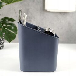 Organizer ociekacz na sztućce szary suszarka