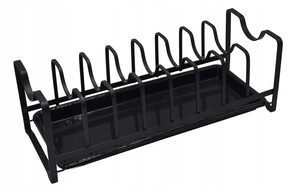 Stojak na pokrywki talerze ociekacz organizer taca