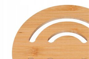 Podkładka pod garnek podstawka ochronna bambusowa