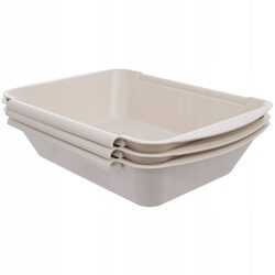 Zestaw do panierowania tacki miski pojemnik 3 szt.