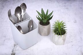 Ociekacz na sztućce przybory organizer pojemnik