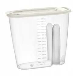 Pojeminiki na przyprawy pojemnik 1,5l cukier mąka