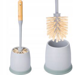 Szczotka do wc toalety komplet toaletowa bambus