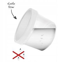 Pojemnik pojemniki na ZUPĘ zakręcany z uszczelką 1L