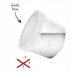 Pojemnik z pokrywką uszczelką zakręcany 0,94L