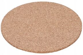 Podkładki korkowe pod garnek okrągłe na stół 3 szt