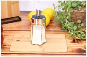 Cukiernica szklana cukierniczka z dozownikiem