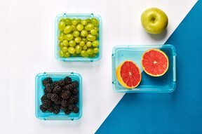 Pojemnik organizer pudełko na żywność 3x 0,5l